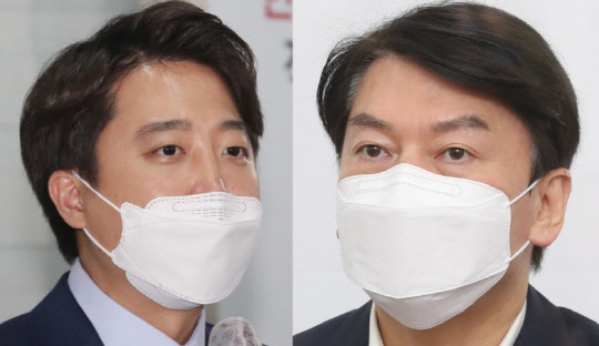 이준석 국민의힘·안철수 국민의당 대표 (연합뉴스)